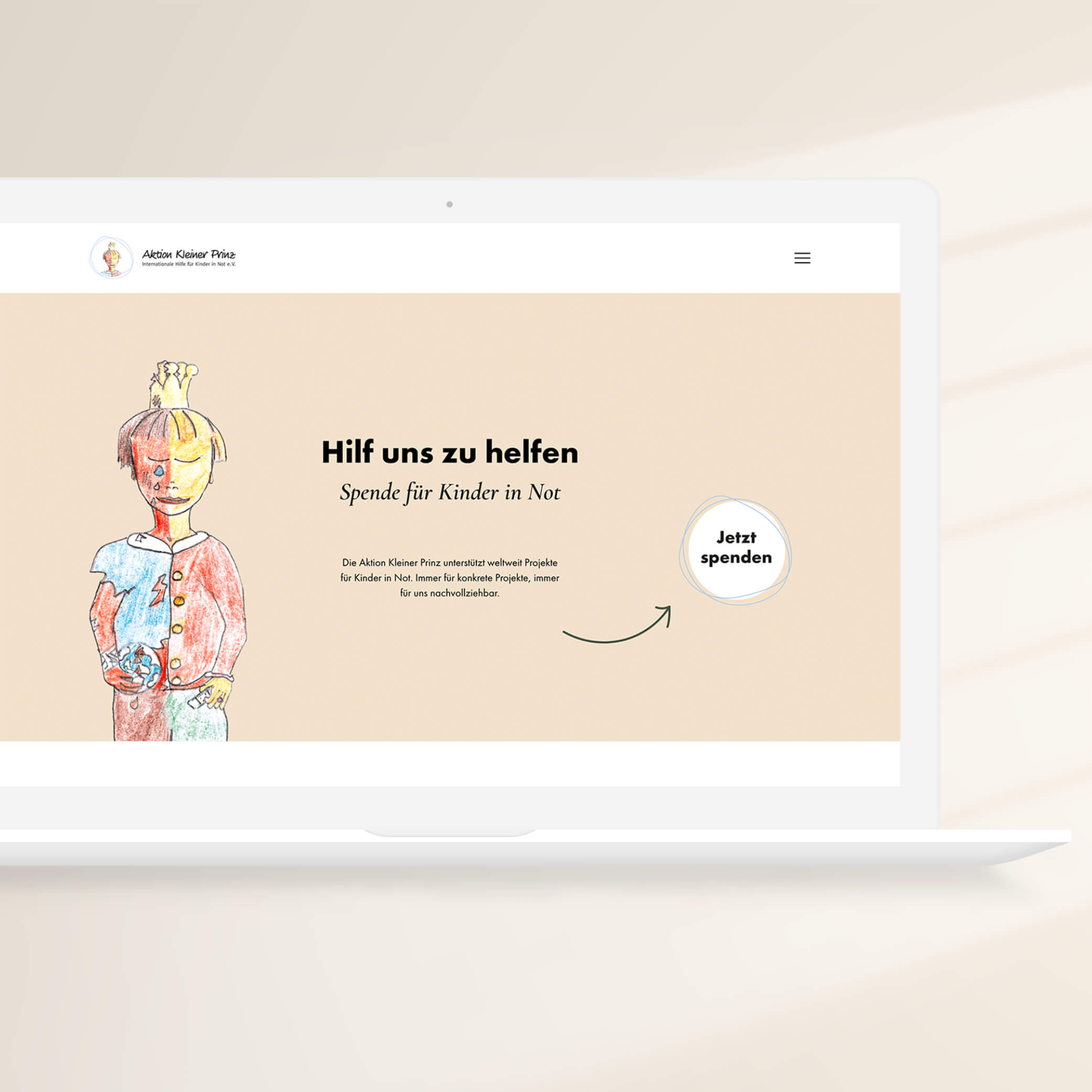 BFSG Webdesign Webseite Aktion Kleiner Prinz